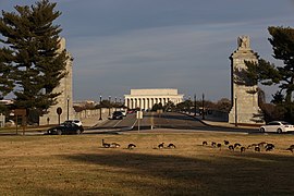 Arlington Memorial Bridge in 2020