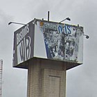 Sign atop the WLVI studios