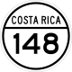 National Secondary Route 148 shield}}