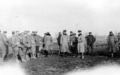 British and German troops during the Christmas truce