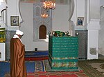 Interior of the mausoleum of Ibn al-Arabi