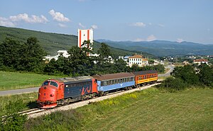 Passenger train in Kosovo