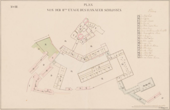 Plan of the second floor