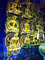 Lhalung – gilded wooden figures