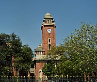 Clock Tower at the Chepauk Campus