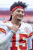 Patrick Mahomes in 2021