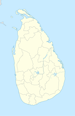 斯里-贾亚-瓦德纳-普拉-科特在斯里兰卡的位置