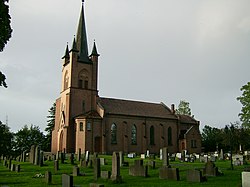 View of the village church