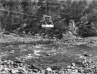 Tuolumne River below O'Shaughnessy Dam