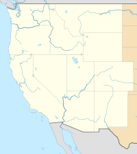 Topock Fire is located in USA West