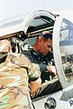 U.S. Army OV-1D Mohawk's last flight at Camp Humphreys.