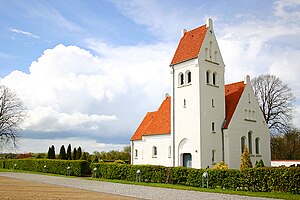 Church of Villingerød, Denmark.