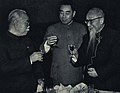 1962-02 1962年 全国政协酒会 杨明轩 周恩来 陈叔通