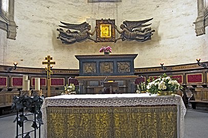 Altar and Reliquary of St. Luke the Evangelist