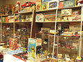 Antique Toy Show: Typical dealer display