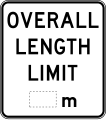 (R6-33) Overall Length Limit