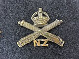 NZ Machine Gun Corps badge. Belonged to Private Alfred John Aghan.