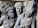 Brahma statues and reliefs
