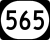 Kentucky Route 565 marker