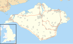 Woody Bay is located in Isle of Wight