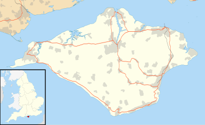 List of Palmerston Forts on the Isle of Wight is located in Isle of Wight