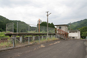 车站入口（2008年7月27日）