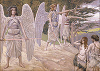 Adam and Eve Driven From Paradise by James Tissot, c. 1896-1902