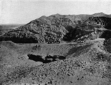 North face of the layer pyramid, 1910.