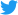 Twitter的logo，一個風格化的小藍鳥