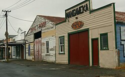 Mangaweka's historical area in 2011