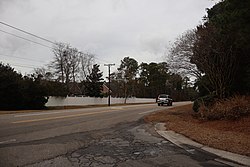 Masonboro Loop Road in Wilmington (originally located in Masonboro before annexation)