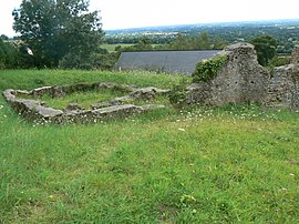 The ruins of the Roman baths at Rubricaire