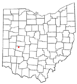 Location of Lawrenceville, Ohio