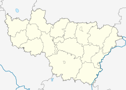Zhary is located in Vladimir Oblast