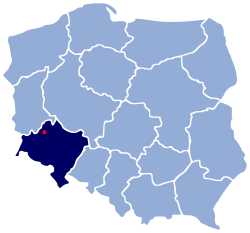 Location of Gmina Przemków