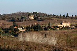 View of Pieve a Bozzone