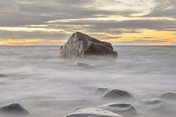 Northernmost point in mainland Estonia at the end of October 2013.