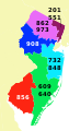 Image 27New Jersey's telephone area codes (from New Jersey)