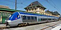 Image 28A train at Latour-de-Carol (La Tor de Querol), one of the two stations serving Andorra. Andorra has no railways, although the line connecting Latour-de-Carol and Toulouse, which in turn connects to France's TGVs at Toulouse, runs within two kilometres (1.2 miles) of the Andorran border. (from Andorra)