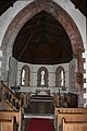 t Nantgwyllt Church. Arch in the church -