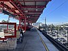 The platform at Aviation/LAX station