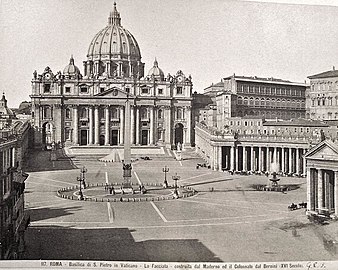 1870年代的圣伯多禄大殿