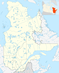 三河城在魁北克省的位置
