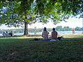 Image 45Public naturist recreation area at Lake Unterbach; Strandbad Süd, Düsseldorf-Unterbach, Germany (from Naturism)