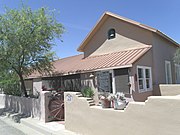 The E.N. Fish and Co. Store Building was built in 1867 and is located in 420 Quartz St. The mercantile firm of E.N. Fish & Co., with Joseph Collingwood as partner and local manager, opened Florence’s first store in this building in 1868. Listed as Historic by the Historic District Advisory Commission.