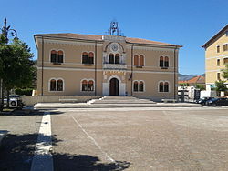 Town hall.