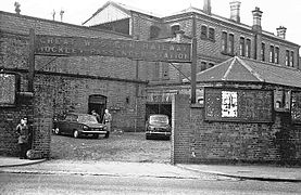 Hockley station exterior, March 1967