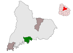 Map of the Municipality of San Gregorio de Polanco