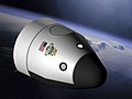 Computer rendering of Blue Orgin's Space Vehicle