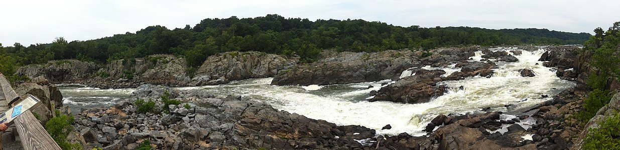 Great Falls panorama from Maryland